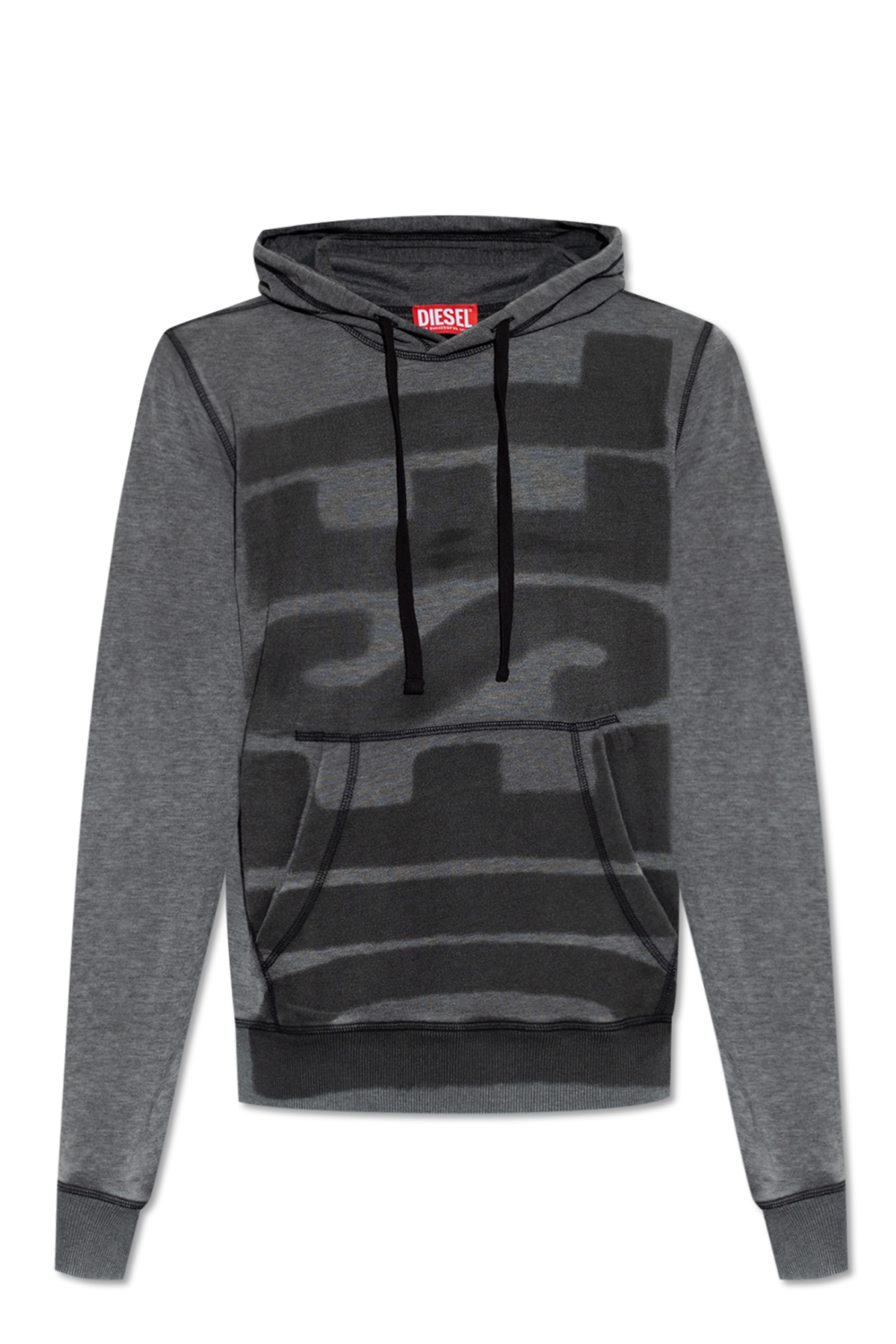 Diesel hoodie shop grey